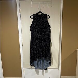 Eloquii Black High Low Cocktail Dress Size 16